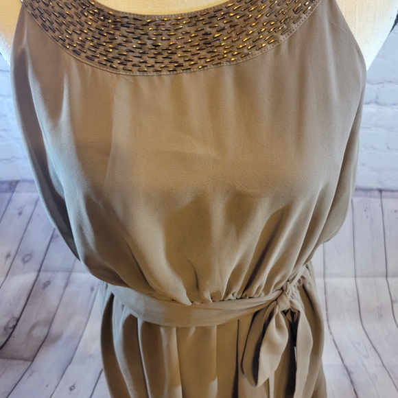 Forever 21 Dress w/ beaded embroidery at neck - Picture 3 of 7